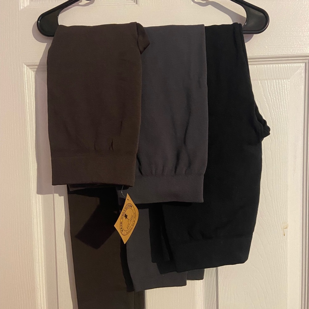 Fleece Lined Leggings 3PK
